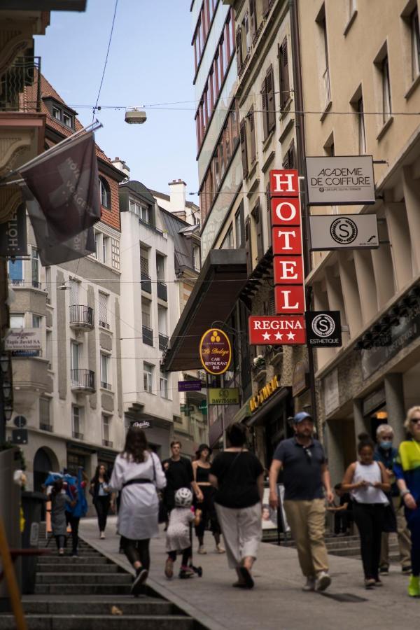 Hotel Regina Lausanne Eksteriør bilde