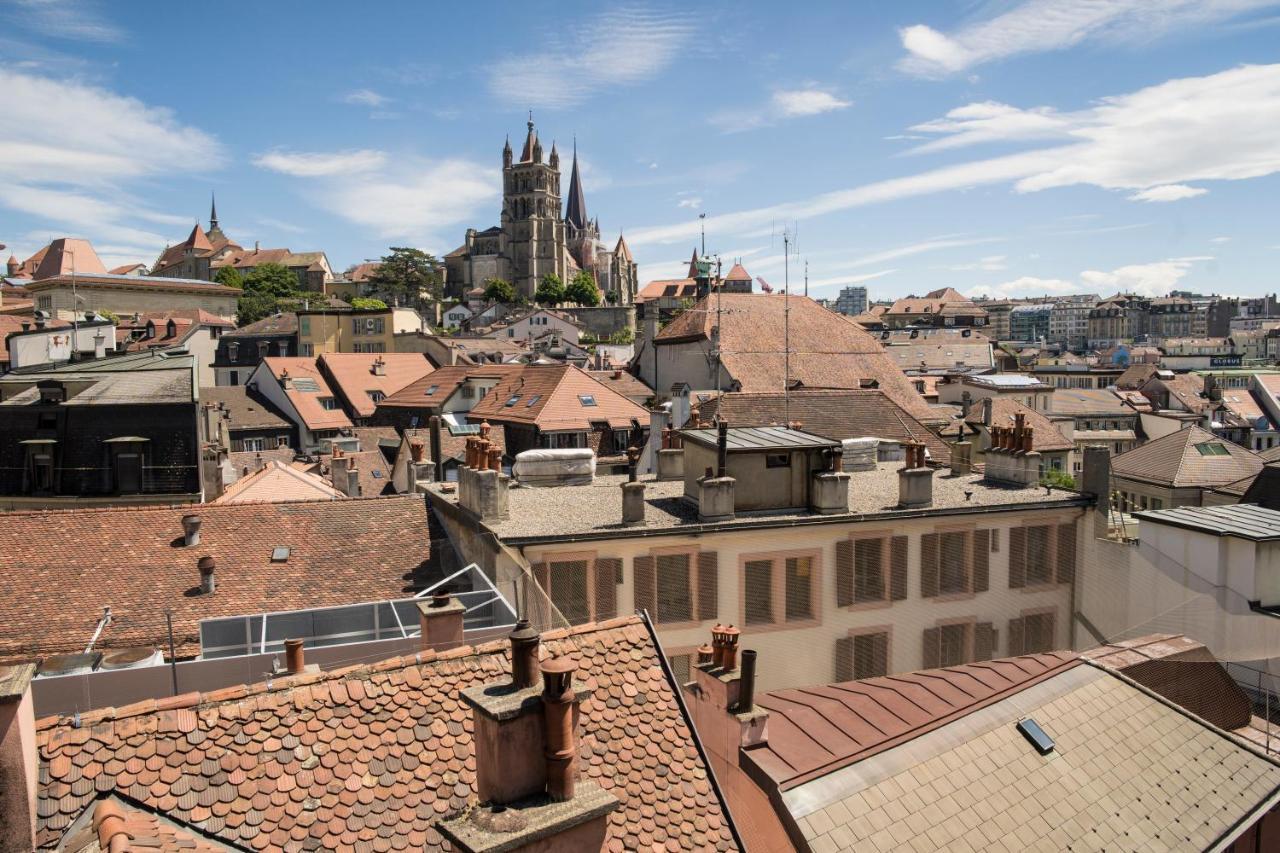 Hotel Regina Lausanne Eksteriør bilde