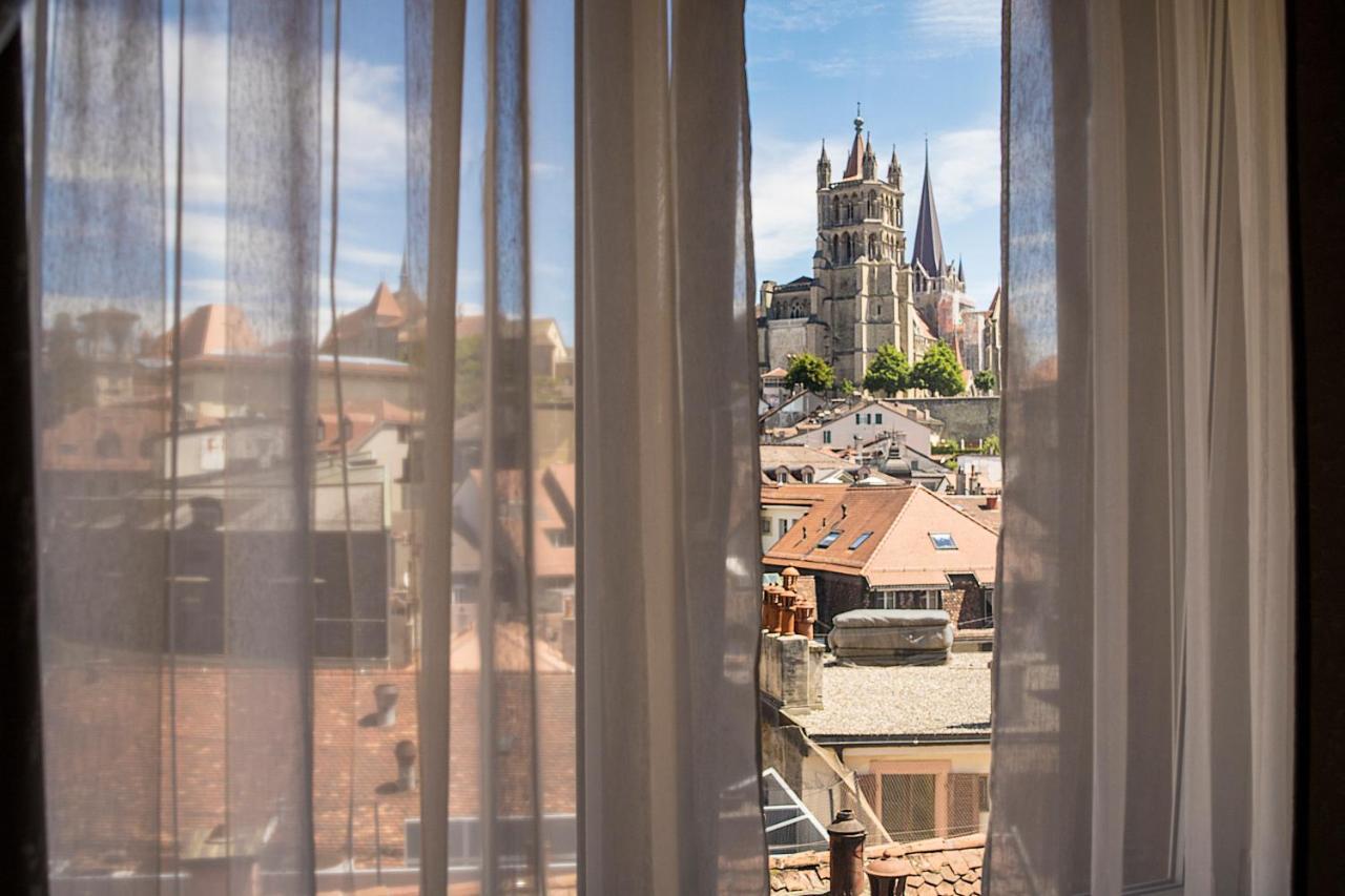 Hotel Regina Lausanne Eksteriør bilde